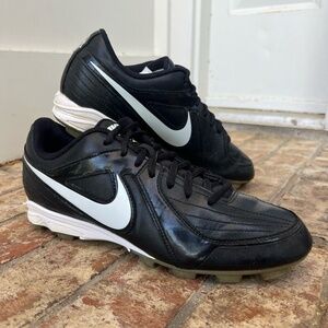 Nike Softball Cleats Unify Keystone Black/White Shoes Women's Sz 10 Molded Stud